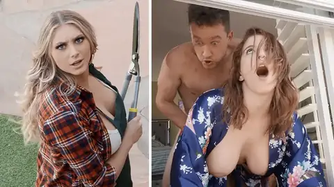 The Gardener Is Caning Out His Hefty Big Spunk-shotgun